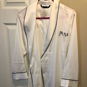 Kate Spade “Mrs” silk robe